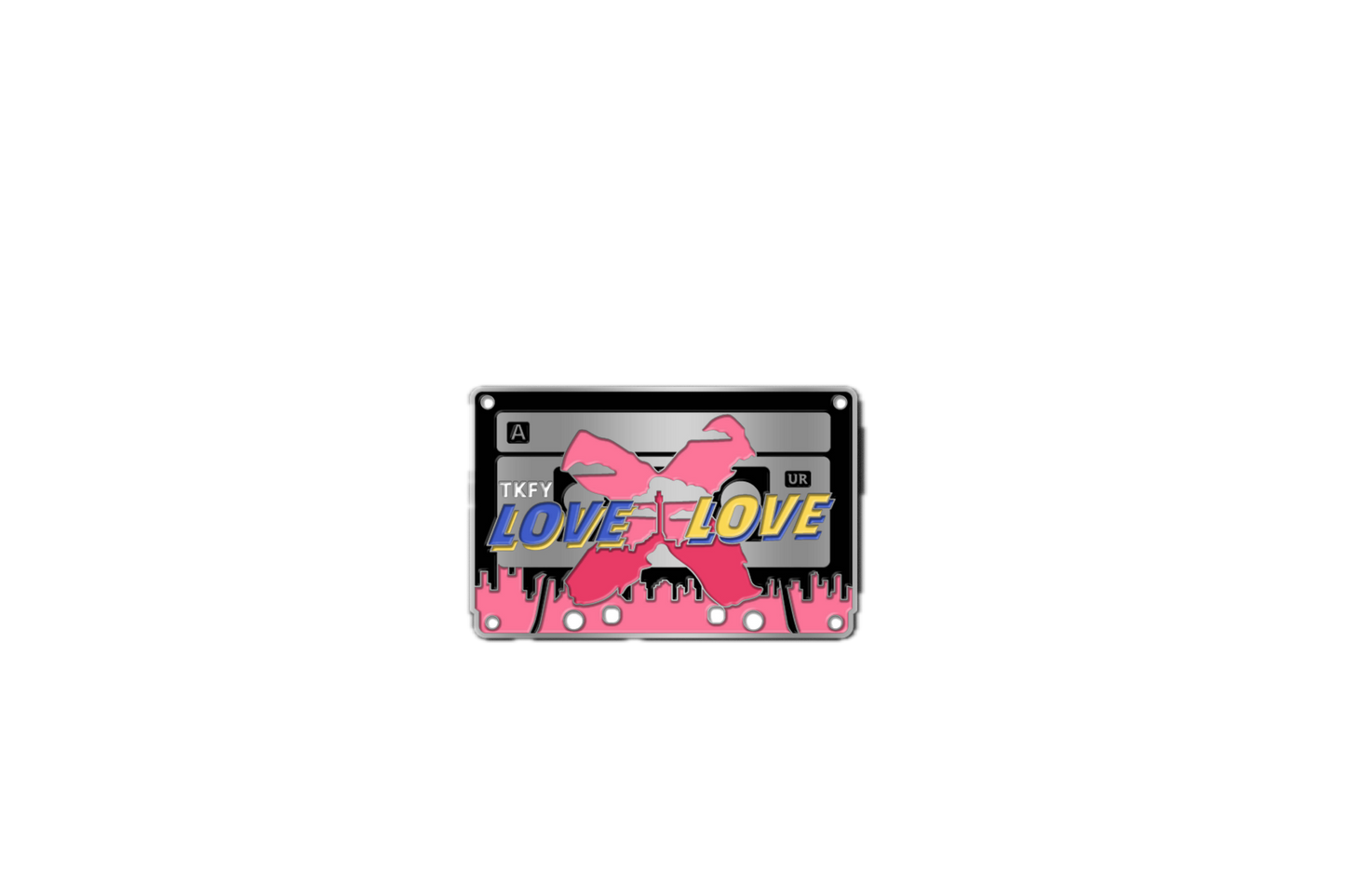 LOVE X LOVE Enamel Pin
